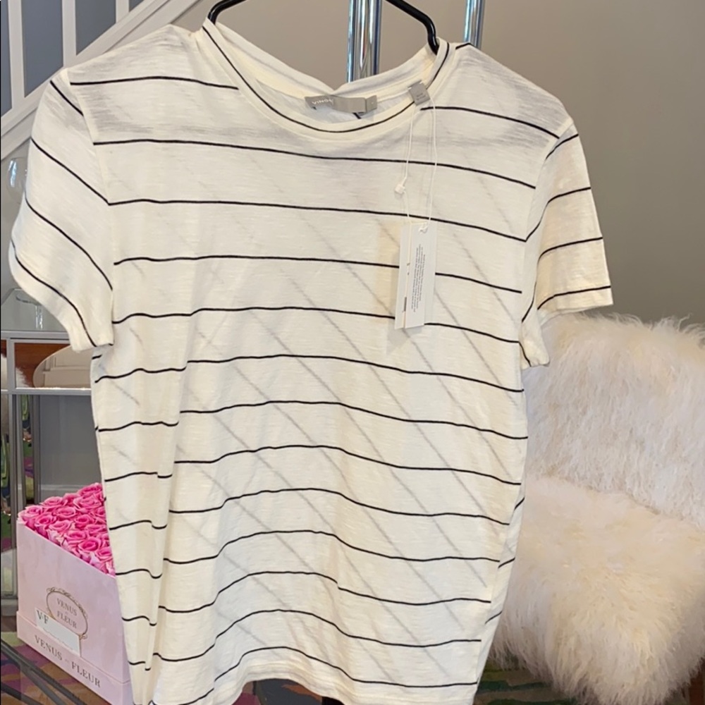 Vince stripped shirt